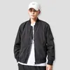 Herrjackor Autumn Men Baseball Sportswear Jacket Fashion Flight Suit Huva All-Match Boutique Clothing Simple Stylemen's