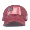 New Spring Summer Unisex Camouflage Berretti da baseball per uomo USA Flag Cap Mesh Casual Casquette Snapback Hat Bone C0418