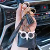 Coin Purse Key Chains Rings PU Leather Owl Car Keyrings Holder Fashion Women Mini Bag Keychains Jewelry Gift Cute Animal Pendant Charms Trinkets Accessories