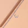 Anklets trend Rhinestone Star Moon Beach smycken armband fotkedja för kvinnor ancle armband sandaler