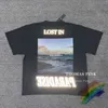 Yansıtıcı Büyük Boyutlu Askyurf T Shirt Erkek Kadın OP Kalite Vintage Op Ees California Dreamt220721