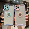 Hard Shockproof Phone Cases for iphone 13 11 Pro Max 12 Mini XS XR 7 8 SE2 SE3 11 Pro Color Big Eyes Hybrid Armor 3 in 1 With Hole Cellphone Case