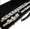 Flute Model 104 Nickel Silver Plated 16 Holes C Key Closed Brand New Student Flute
