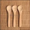 Wooden Jam Spoon Baby Honey Coffee New Delicate Kitchen Using Connt Small 12.8*3Cm Japanese Bamboo Eco Drop Delivery 2021 Spoons Flatware Ki