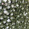 Decorative Flowers & Wreaths Artificial Flower Wall And Fake Runner Use White Rose Money Leaves For Wedding Background DecorationDecorative