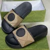 Zapatillas de diseñador Sandalias planas Pantalones de equipo para hombre Sandalias de rayas causales Antideslizantes 7 colores Chanclas de verano de moda con caja NO345