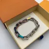 Pulseira de design de alta qualidade masculina, pulseira masculina, joias de designer, fivela de ouro de 18 cores, pulseiras de aço inoxidável, moda feminina, pulseiras