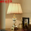 Tischlampen Moderne Kristalllampe Beleuchtung Schlafzimmer Nachttisch Luxus Mode Abajur El K9 LuxuryTable