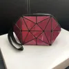 Luksurys Projektanci torby mody torby świetliste kolorowe torebki skorupa kosmetyczna pakiet geometryczny rombowy wzór portfele półkoliste torebki torebki