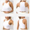 Femme Yoga Vest Great Elasticity Gym Sport Crop Tops Tops Fitness Workout Shirts Streetwear Tank Cheap Wholesale Clothing J220706