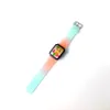 Iriserende riem voor Apple Watch Band 41mm 45 mm 44 mm 42 mm 40 mm 38 mm Sunset Summer Halo Colors Polsband IWatch Serise 7 SE 6 5 4 3 Watchband Accessories