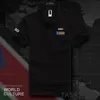 Polo da uomo Sud Sudan Camicie da uomo Manica corta Bianco Marche stampate per paese 2022 Cotton Nation Team Flag Moda Sudanese SSDMen's Men'