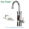 Ecofresh Instant Tankless Electric Hot Water Heater Faucet Kitchen Instant Heating Tap Water Heater with LED EU Plug T200423