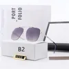 نظارات للرجال الشاطئ نظارات العلامات التجارية الصيف حملق القيادة الرجل النظارات الشمسية 8 ألوان عالية الجودة مع مربع