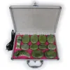 Set da 14 pezzi di alta qualità con pietra per massaggio corpo in giada verde, massaggio viso e schiena pla247K4076346