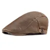 Spring Summer Men Mesh Newspaper Boy Caps Casual Breathable Outdoor Retro Beret Hat Golf Hat Fashion Solid Flat Caps Woman J220722