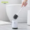 Escova de vaso sanitário de cabeça de borracha Ecoco