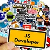 50 stks Java Programmer Stickers voor leraren studenten skate accessoires voor skateboard water flessen laptop autocutcomputer mobiele telefoon stickers kinderen cadeaus speelgoed