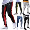 mens sciolto grande poliestere autunno inverno corsetto pantaloni colorblock a righe casual sport pantaloni pantaloni sportivi cintura da uomo taglia europea M-XXL