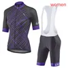 2022 Summer LIV Team Dam cykling Kortärmad tröja Bib Shorts Set Ropa Ciclismo Racing Kläder Cykel Uniform Outdoor Bike Sports Suit Y22062504