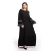 Abiti taglie forti Moda musulmana Abaya Dubai Abito caftano Design Abbigliamento islamico per donna Manica lunga Maxi Islam Vestido africano