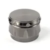 Drum Type Herb Grinders Smoking Accessories 4 Layers Zinc Alloy Multi Colors Net Weight 250g GR5963 5963IBS