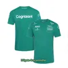 Aston Martin Cognizant F1 2021 Offizielles Team-T-Shirt, neuer Sommer, FIMartin Team Herren-Sport-Rennanzug, kurzärmelig, Feuchtigkeitsaufnahme