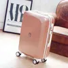 Rese Tale Women Fun Carry On Trolley Set ABS Girls rese Suitcase Retro Rolling Bagage Wheels J220708 J220708