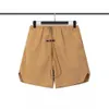 Mode sommarmens shorts 3m reflekterande svettbyxor berömda kvinnliga designer korta byxor unisex bokstäver tryckt mens strandbyxa storlek s-xl