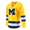 2022 NCAA Custom Michigan Woerines Ed Hockey Jersey 71 Nick Granowicz Ethan Edwards Jay Keranen Mark Estapa DYLAN LARKIN Quinn Hughes Tyler Motte Zach Hyman