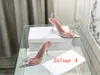 Sandales de plage pour femmes mode Tissu de satin talons épais glissements Lady Sexy Dance Designer Shoe Metal High Heel Ballroom Bar Diamants Crystal Chaussures Grands Taille 555