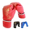 1 Pair Adults Kids Children Boxing Gloves Flame Mesh Breathable PU Leather Training Fighting Gloves Sanda Boxing Training Gloves2150