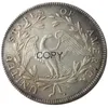미국 동전 1795 흐름 헤어 놋쇠 공예 은금 도금 달러 문자 가장자리 프로모션