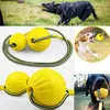 Zabawki dla psów dla psów eva bally z liną interaktywną zabawkę wojenną dla dużych psów elastyczny trening pływający