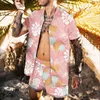 Männer Casual Hemden Drucken 3d Männlich Hawaiian Shirt Tops Obst Floral Gedruckt Bluse Plus Größe Sommer Strand Coconuttree Kleidung männer