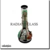 12.5 "Vintage Zombie Unique 3D Heady Glass Bong Design Hookah hand Made Cool Bongs 14.4 Female Joint Downstem Water Glass Pipe