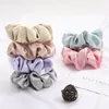 100% pura seta di gelso cravatte per capelli raso Scrunchies donna gomma elastica ragazze solido coda di cavallo titolare corda accessori per capelli set 20 pezzi