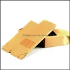 8 * 15,5 cm Carta Kraft Finestra trasparente Fodera in plastica Regalo Dado Protezione ambientale Scatola generale Sigillo Sacchetti per alimenti autoportanti Goccia Del