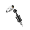 Mummy Rotary Tattoo Machine Gun Durable Grip Aluminum Alloy Liner Shader RCA Connector Cord Makeup Pen 220617