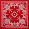 Design Fashion Hip Hop Cotton Bandana Square Cashew Sjard Bandband Tie Dye Black Red Paisley Gifts For Women Men Boys