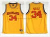 Maillots de basket-ball NCAA 34 Charles Barkley Kevin Garnett Len Bias Kevin 35 Durant Jerry 44 West Donovan 45 Mitchell David 50 Robinson luka 77 Tim Doncic Jersey