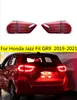 Automobile Tyilgights Montaż do Honda Jazz Fit Hamule Light 20 19-21 Gr9 Dynamic Signal Light Light