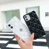 Fashion Rhombic pattern Candy color Phone Cases For iPhone 13 Pro max 12 11 X XR XS XSMAX 6 7 8 SE frosted Cover Mobile Phone Case Shell