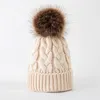 M474 Autumn Winter Baby Dzieci dzianin czapka czapka czapka dziewczyn