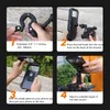 Waterproof Bike Phone Mount Holder Motorcycle Bike Handlebars Bicycle Phones Case with Touch Screen Fits for Outdoor Riding Under 6.7" iPhone 13 Pro Max