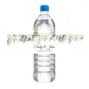 30 Uds. Etiquetas de agua personalizadas con cualquier texto, pegatinas personalizadas para etiquetas de botellas, decoración personalizada para cumpleaños, bautismo, boda, Bar Mitzvah, 220613