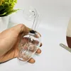 Mini kafatası bongs yağ brülör nargile başlık sigara boru çıkarılabilir kafatası tütün bubakkar farik