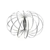 Toyadores de primavera cinética de anillo de flujo Increíble regalo de escultura 3D 220708