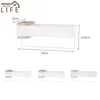 White Bathroom Shelf Toilet Bath Storage Basket Kitchen Organizer Towel Rack Holder Wall Mounting Floating Accessories J220702