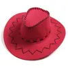 Chapeau de Cowboy occidental à bord incurvé, chapeau de soleil d'extérieur pour tout-petits, cadeaux d'anniversaire pour enfants, fête de vacances, chapeau de Cosplay